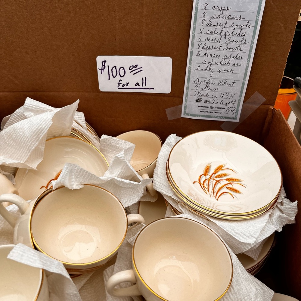 GOLDEN WHEAT dishes
